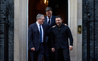 ППО, «Рамштайн» і PURL: Зеленський провів тристоронню зустріч із Стармером і Рютте