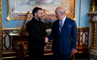 Зеленський зустрівся з королем Чарльзом ІІІ в Букінгемському палаці, фото