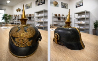 Рідкісний шолом 1915 року прусського офіцера намагалися відправити поштою до США