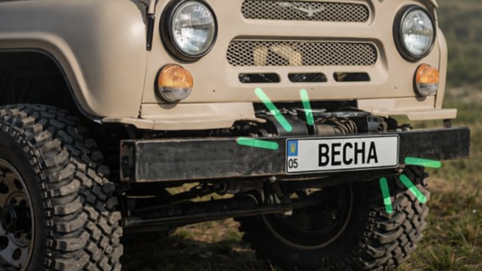 Могут ли военные ставить позывные на номера автомобилей, ввезенных для ВСУ
