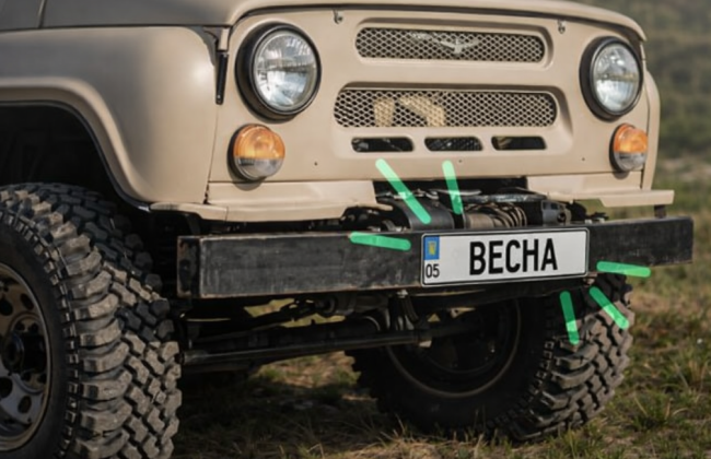 Могут ли военные ставить позывные на номера автомобилей, ввезенных для ВСУ