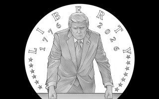 У США схвалили дизайн золотої пам’ятної монети з портретом Трампа до 250-річчя незалежності
