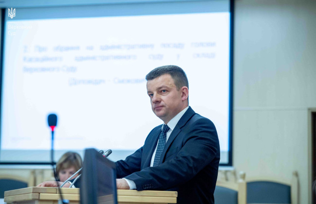 Голова КАС ВС Ігор Дашутін про навантаження на суд: Понад 59% справ Верховного Суду — адміністративні