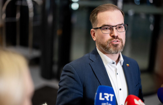 Дрон, упавший и взорвавшийся в Варенском районе, мог быть украинским – министр обороны Литвы