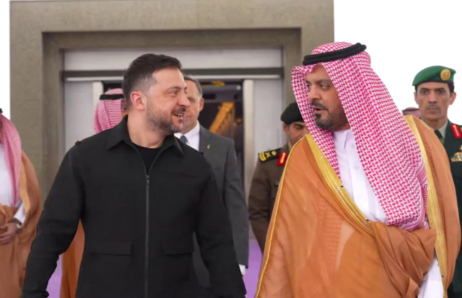 Владимир Зеленский прибыл в Саудовскую Аравию для проведения переговоров