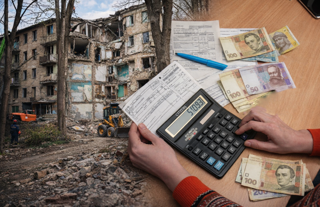 Верховна Рада заборонила нараховувати комуналку на зруйноване житло