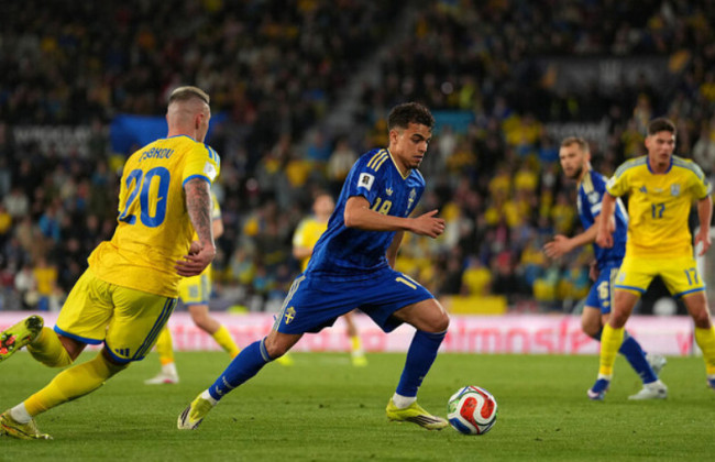 Украина проиграла Швеции и не вышла на Чемпионат мира-2026