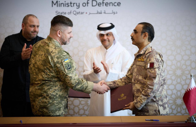 Украина договорилась с Катаром о партнерстве в оборонной сфере минимум на 10 лет