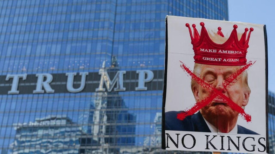 No Kings: в США прошла волна протестов против политики Трампа, фото