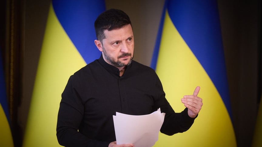 Зеленский заявил, что Украина готова к прекращению огня на Пасху