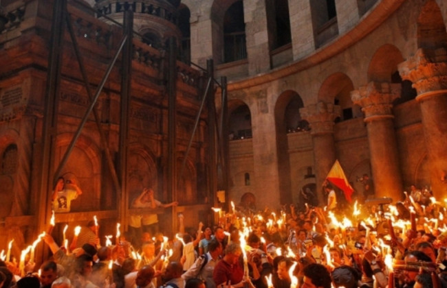 Церемония схождения Благодатного огня в Иерусалиме пройдет в «закрытом режиме»