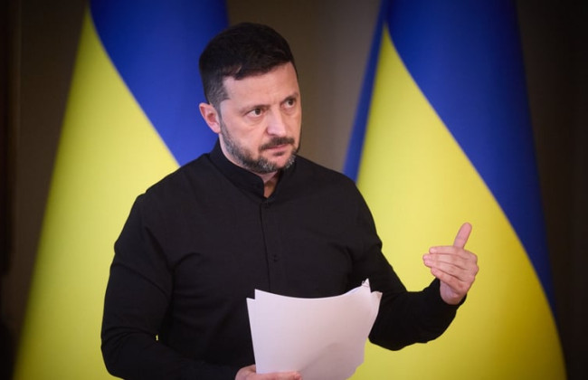 Зеленский заявил, что Украина готова к прекращению огня на Пасху