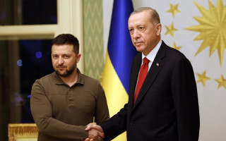 Зеленский прибыл в Стамбул для переговоров с Эрдоганом, видео