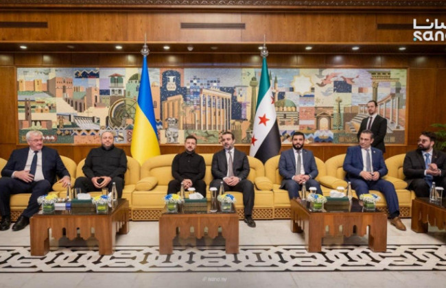 Володимир Зеленський приїхав із візитом до Сирії