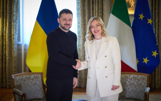 Джорджія Мелоні проведе зустріч із Володимиром Зеленським у Римі 15 квітня