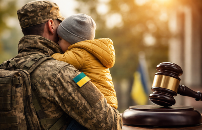 Апелляционный суд признал необоснованным приостановление производства по делу об установлении отцовства в связи со службой ответчика в ВСУ