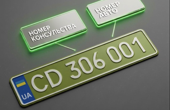 Генеральне консульство Угорщини в Ужгороді одним із перших отримало нові знаки оливкового кольору