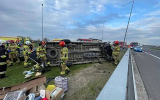 У Польщі перекинувся мікроавтобус з українцями: є постраждалі, фото