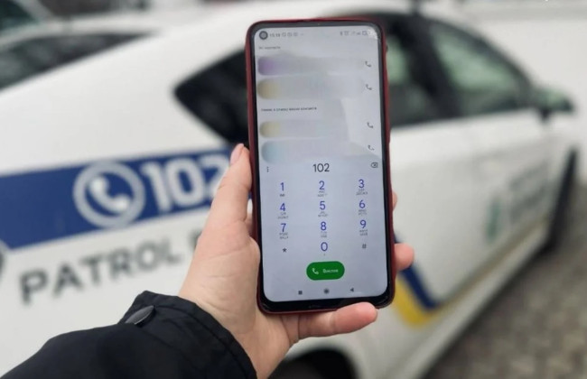 В Полтаве мужчина притворился, что собирается навредить себе, чтобы полиция подвезла его в другой район города