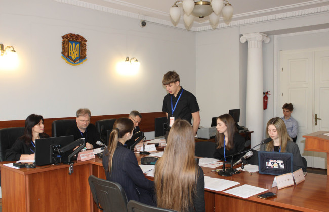 У Восьмому ААС провели всеукраїнські судові дебати студентів-правників, фото
