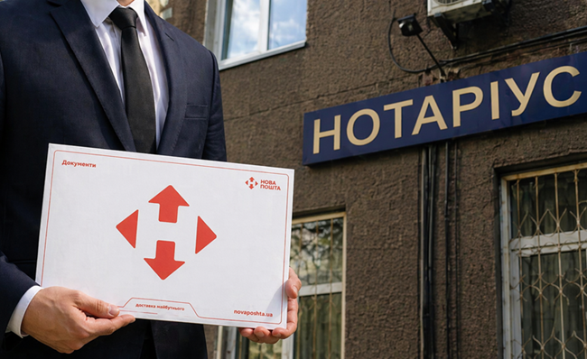 Нотаріуси отримали можливість укладати договори з Новою поштою та здійснювати безготівкові розрахунки