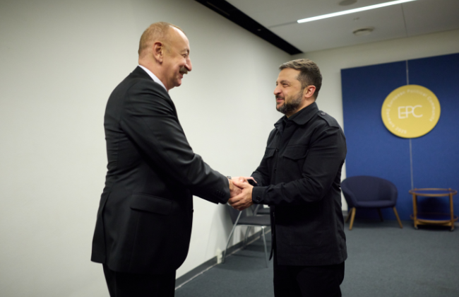 Володимир Зеленський прибув з візитом до Азербайджану на зустріч з президентом Ільхамом Алієвим