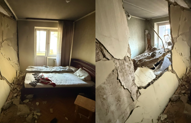 У Львові вибух гранати зруйнував стіну в квартирі: загинув чоловік, фото