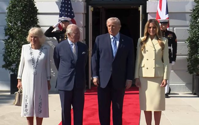 Трамп принял короля Чарльза III в Белом доме: программа визита