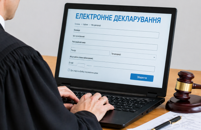 30 апреля — последний день подачи деклараций родственных связей и добросовестности для судей и кандидатов на должность судьи