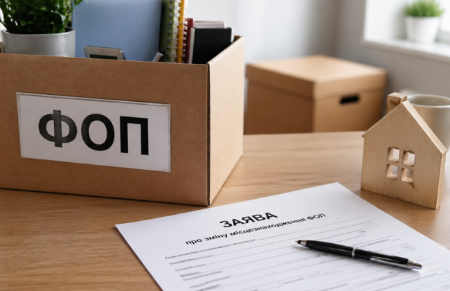 ФОП переїжджає з ТОТ у 2026 році — куди подавати заяву