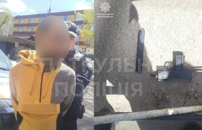 У Хмельницькому чоловік відкрив стрілянину по авто поліції та цивільному транспорту