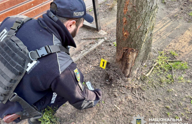 В Белой Церкви прогремел взрыв возле здания ТЦК, фото