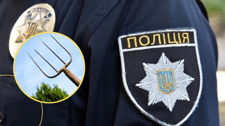 В Житомирской области судили мужчину, который, находясь в нетрезвом состоянии, угрожал полиции вилами, поскольку думал, что его хотят мобилизовать