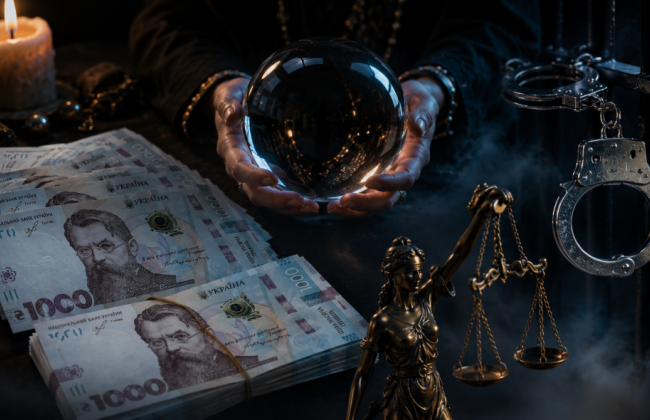 В Черновцах кассир предприятия перевела «гадалке» 1,2 млн грн и получила реальный срок
