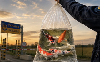 На кордоні з Польщею зупинили жінку з коропами у пакетах