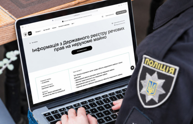 Полиции откроют доступ ко всем данным об имуществе и активах украинцев в государственных реестрах