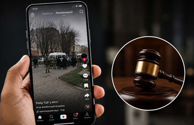 Знімав мобілізаційні заходи ТЦК та викладав у TikTok: як суд обґрунтував вирок жителю Закарпаття