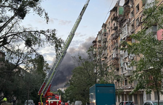 В Киеве после массированной атаки РФ зафиксировали ухудшение качества воздуха