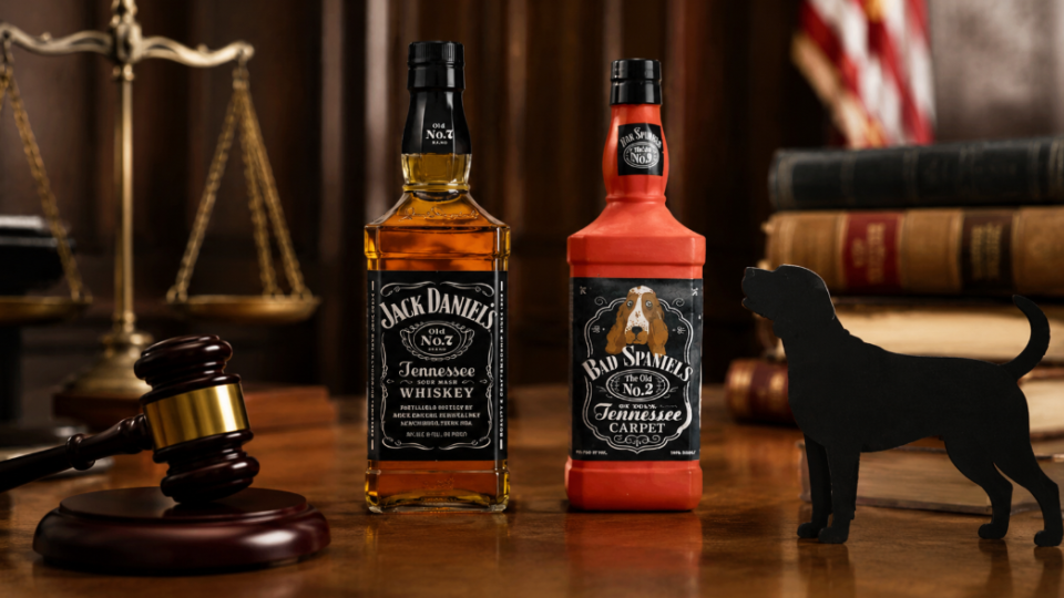 Jack Daniel’s судится из-за собачьей игрушки в форме бутылки виски: дело продолжается более 10 лет