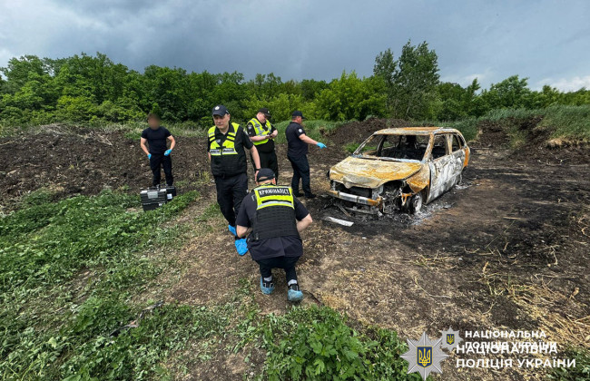 Ужасающая находка под Винницей – в обгоревшей Skoda Fabia обнаружили тело мужчины