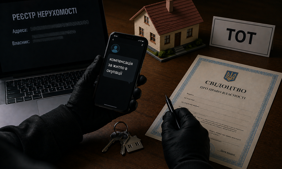 Fraudsters Hunt for Property Owners in Temporarily Occupied Territories: Ukrainians May Lose Money and Documents