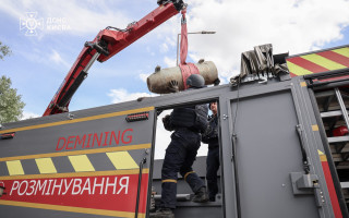 В Киеве после российской атаки обнаружили боевую часть ракеты Х-101