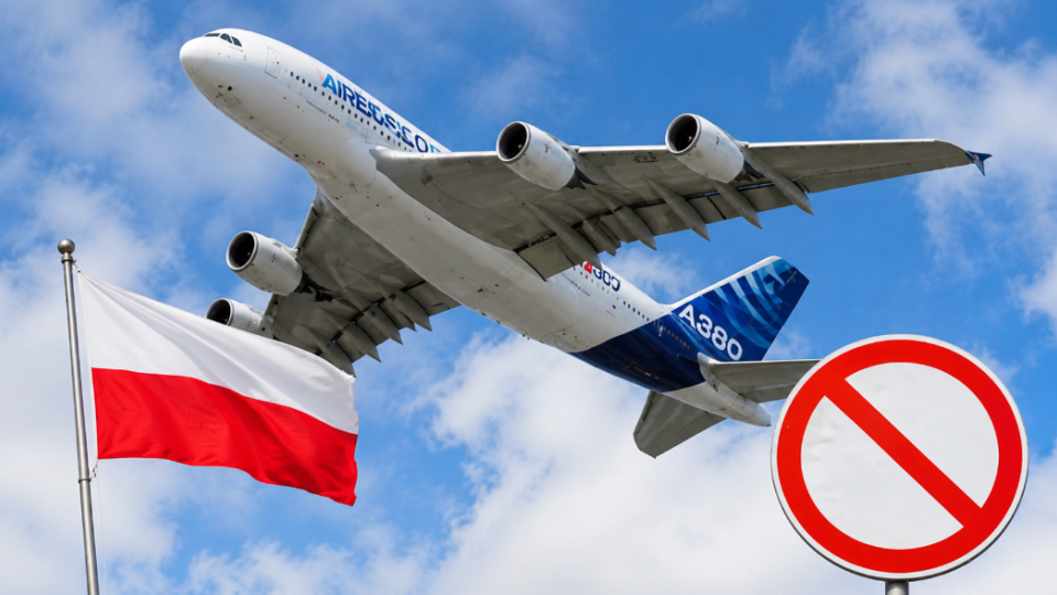 Poland Introduces Flight Restrictions Near the Border with Ukraine and Belarus