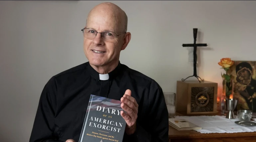 In the USA, an exorcist with 19 years of experience lost his position after stating that UFOs may be demons