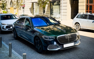 В Киеве заметили редкий Mercedes-Maybach V12 Edition — в мире выпущено всего 50 таких автомобилей