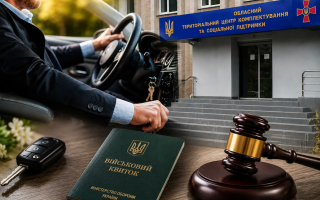 Не явился в ТЦК после повестки и требования: суд временно ограничил военнообязанного в праве вождения авто