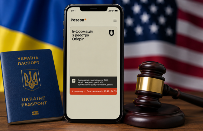 Украинец более 10 лет живет в США, но в Резерв+ стал нарушителем военного учета: чем закончилось дело