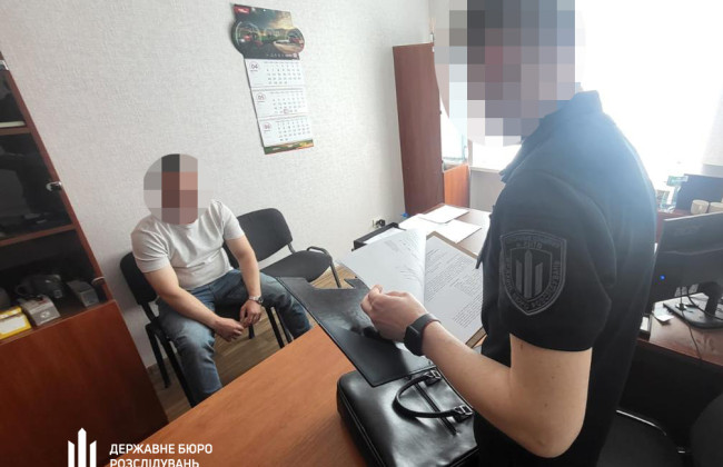 В Черкасской области полицейскому сообщили о подозрении в избиении мужчины во время работы мобилизационных групп