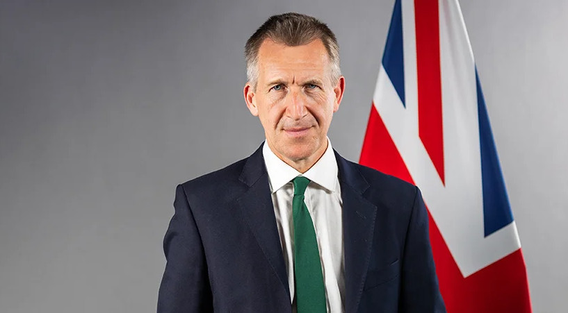 Dan Jarvis became the new UK Secretary of Defense