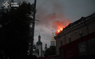 After a massive Russian attack, there are already 30 injured in Kyiv, including two children